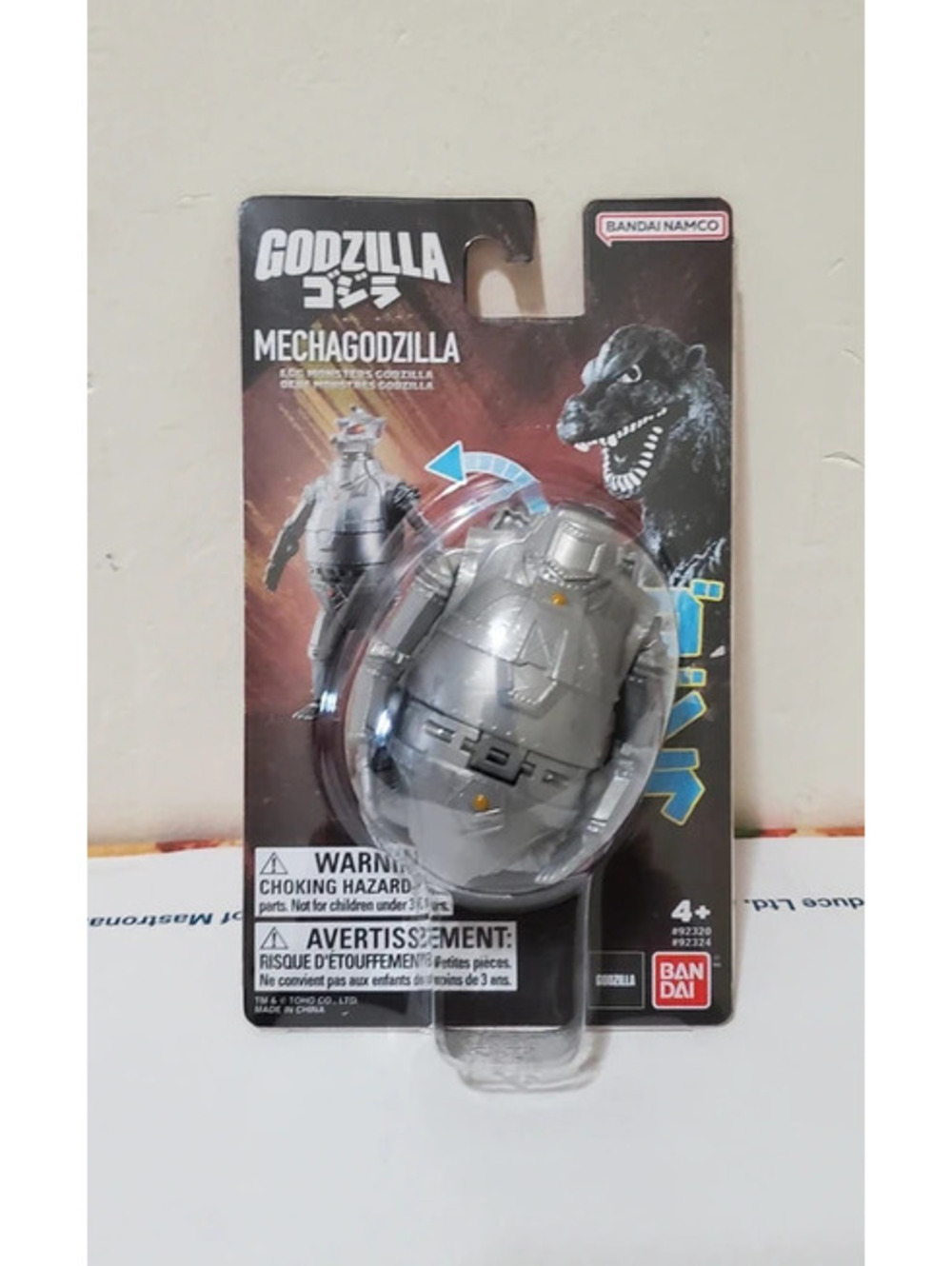 Bandai Namco Godzilla Egg Monsters Mechagodzilla Transforming Action Figure